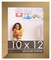 10x12 Solid Wood Picture Frame with UV-Resistant Acrylic & Acid-Free Backing, Available in 6 Finishes: Matte Black, Matte White, Metallic Bronze, Silver, Natural Wood Grain & Mahogany